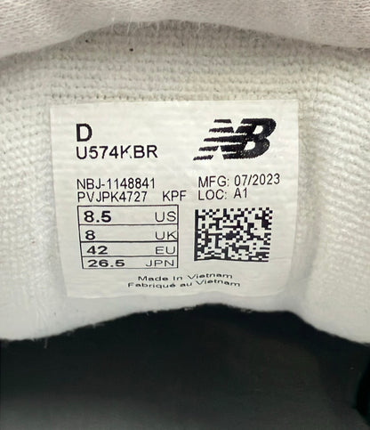 NEW BALANCE ローカットスニーカー 574 U574KBR メンズ SIZE 26.5 ニューバランス