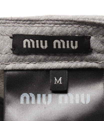 Miu Miu キャップ 5CH179 レディース SIZE M ミュウ ミュウ