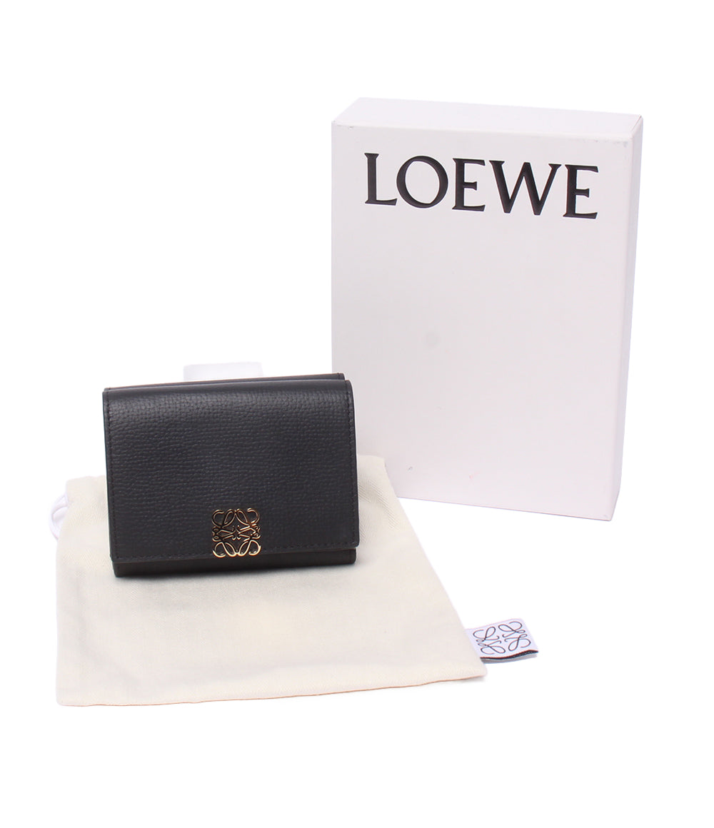 LOEWE 三つ折り財布 アナグラム トライフォールド ウォレット レディース ロエベ