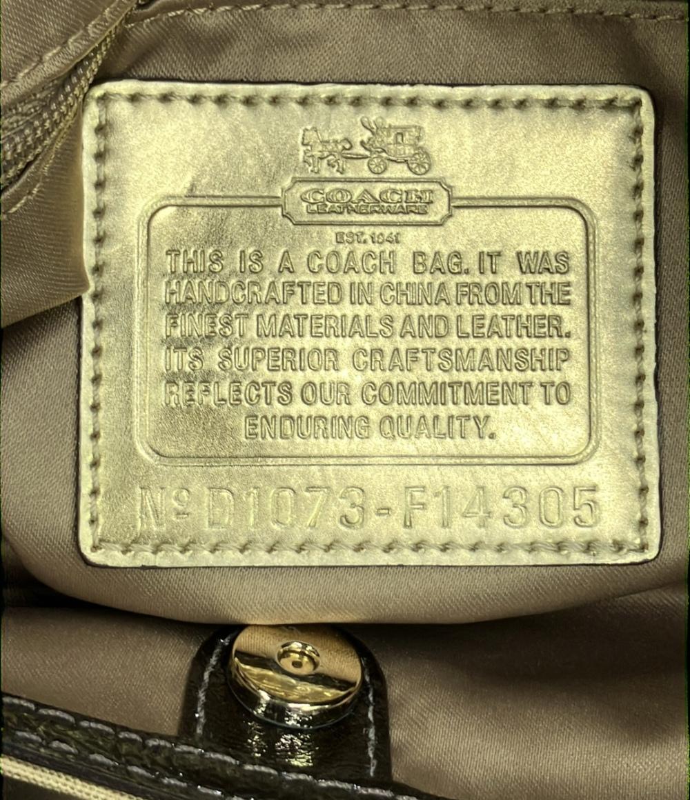 COACH トートバッグ オプアート F14305 レディース コーチ