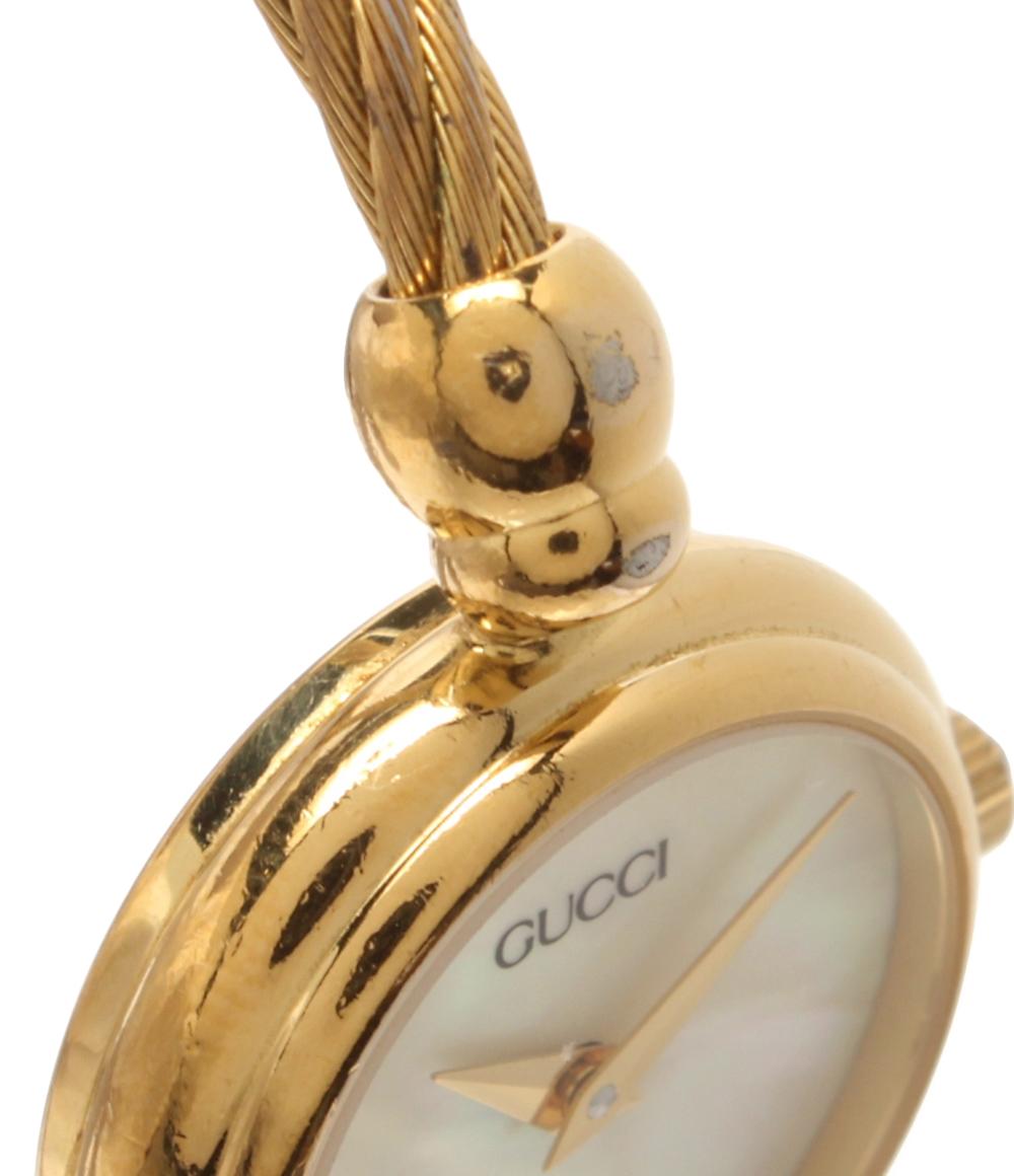 GUCCI 腕時計 クオーツ シェル 27002.L レディース グッチ