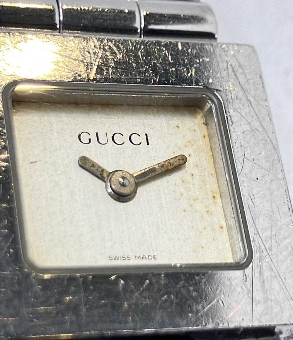 GUCCI 腕時計 クオーツ シルバー 600L レディース グッチ