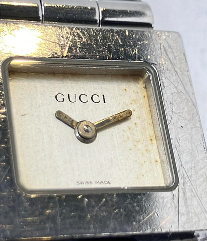 GUCCI 腕時計 クオーツ シルバー 600L レディース グッチ
