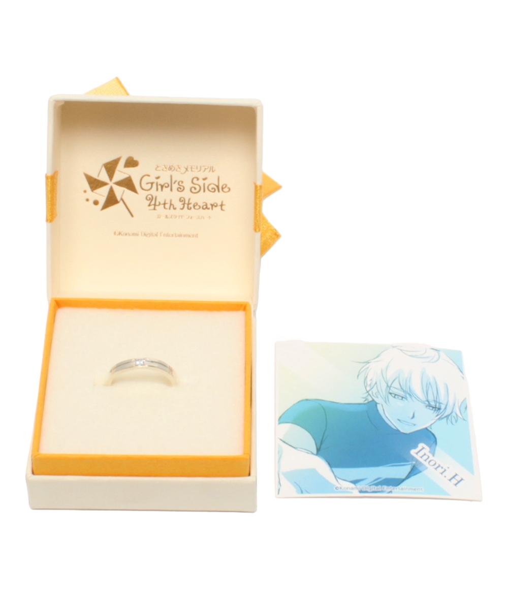 美品 コナミ リング 指輪 SV ときめきメモリアル 氷室一紀 レディース SIZE 9号 KONAMI