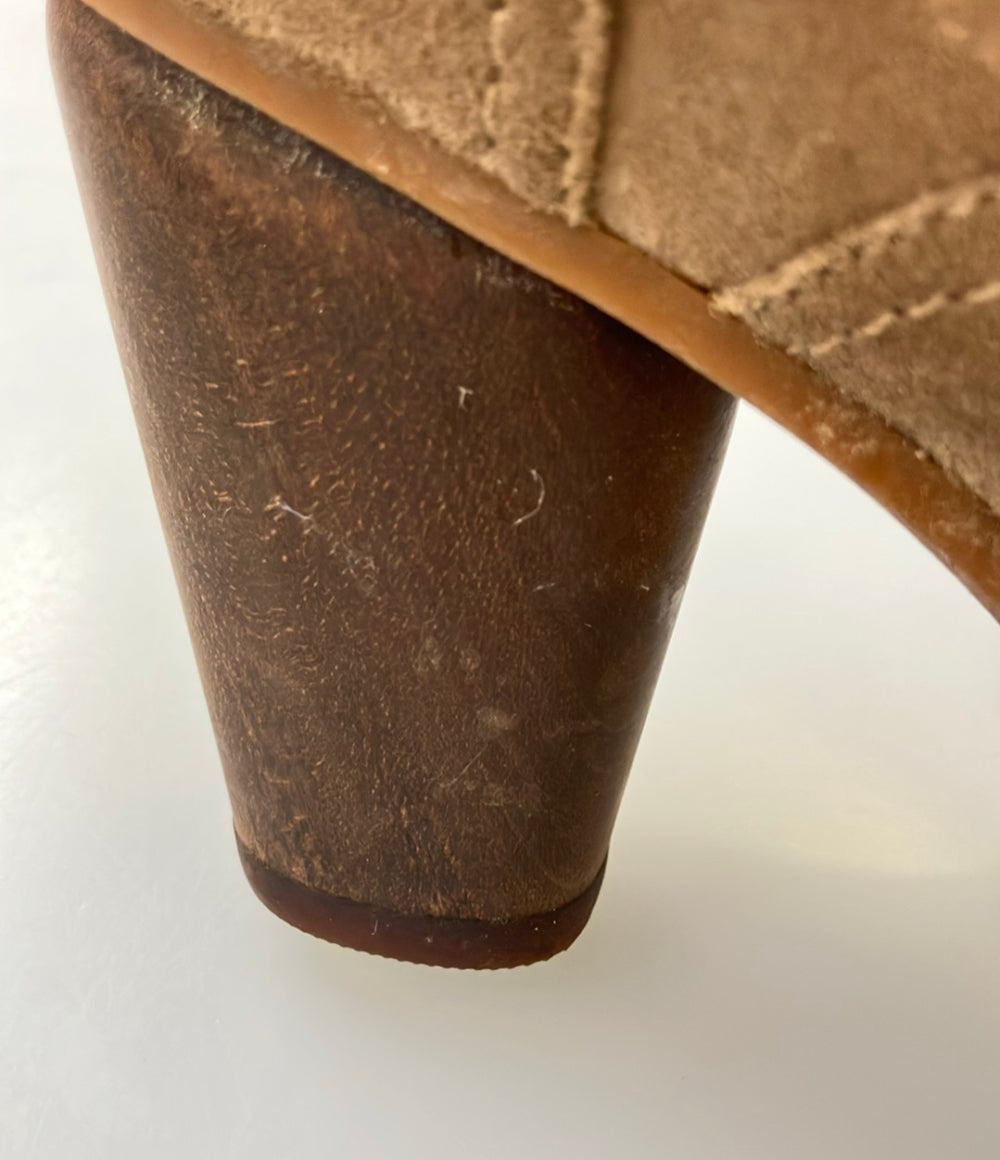 Timberland チャンキーヒールパンプス ブーティ レディース SIZE 23.5 ティンバーランド