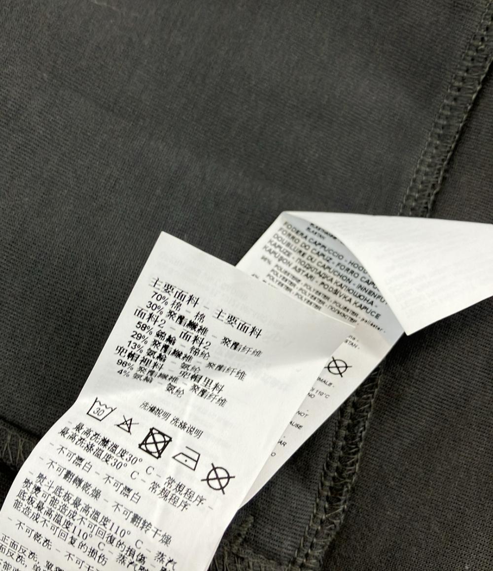 Emporio Armani パーカー ジップ チャコールグレー 3RPM30 PJFAZ メンズ SIZE XL エンポリオ・アルマーニ