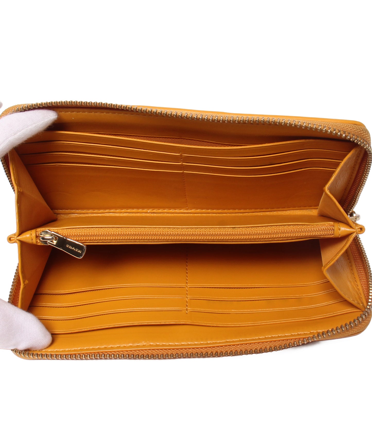 COACH ラウンドファスナー長財布 シグネチャー F54630 レディース コーチ