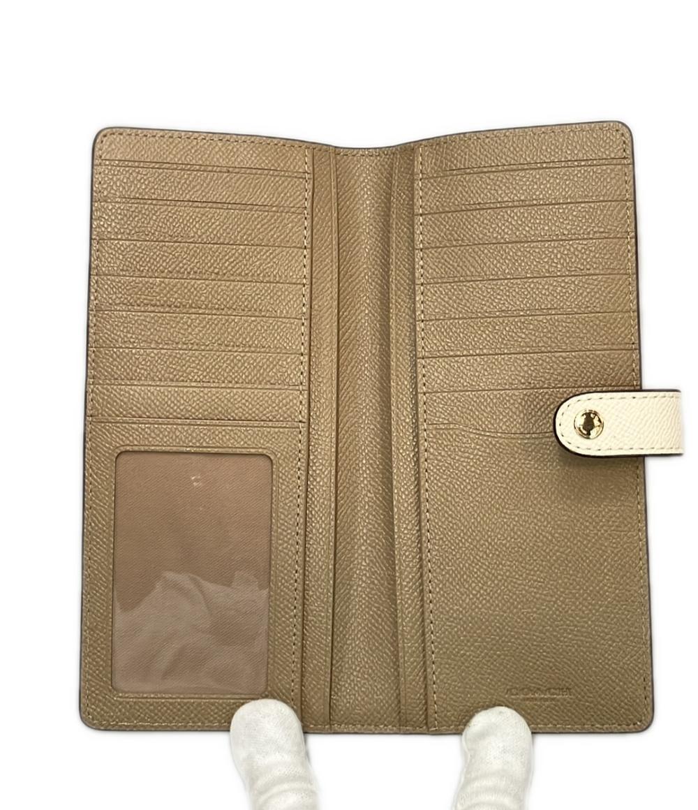 美品 コーチ 長財布 CH410 レディース COACH