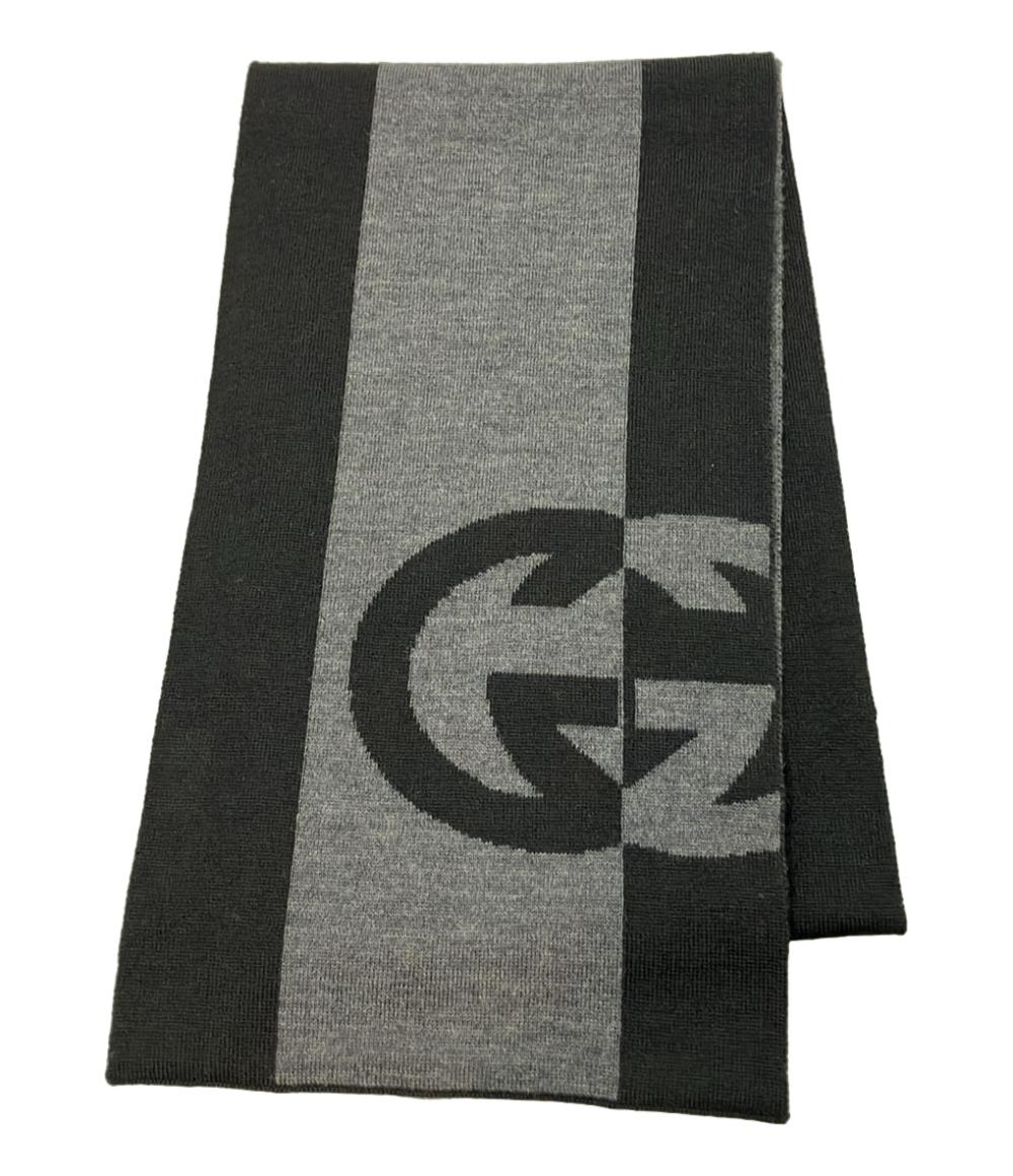 GUCCI マフラー ウール メンズ グッチ