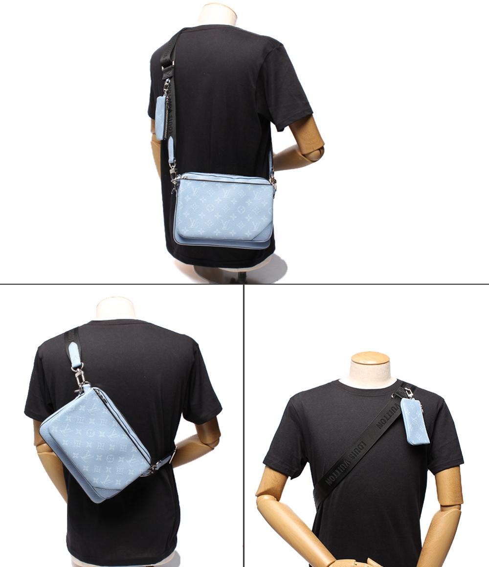 ルイヴィトン ショルダーバッグ 肩掛け 斜め掛け モジュラータイプ トリオ メッセンジャー タイガラマ M14069 メンズ Louis Vuitton