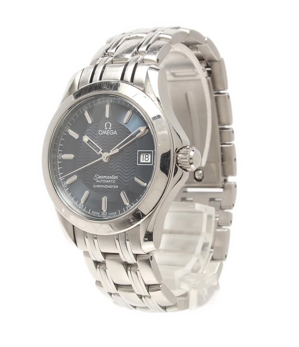 OMEGA 腕時計 シーマスター 120M クロノメーター 自動巻き ネイビー