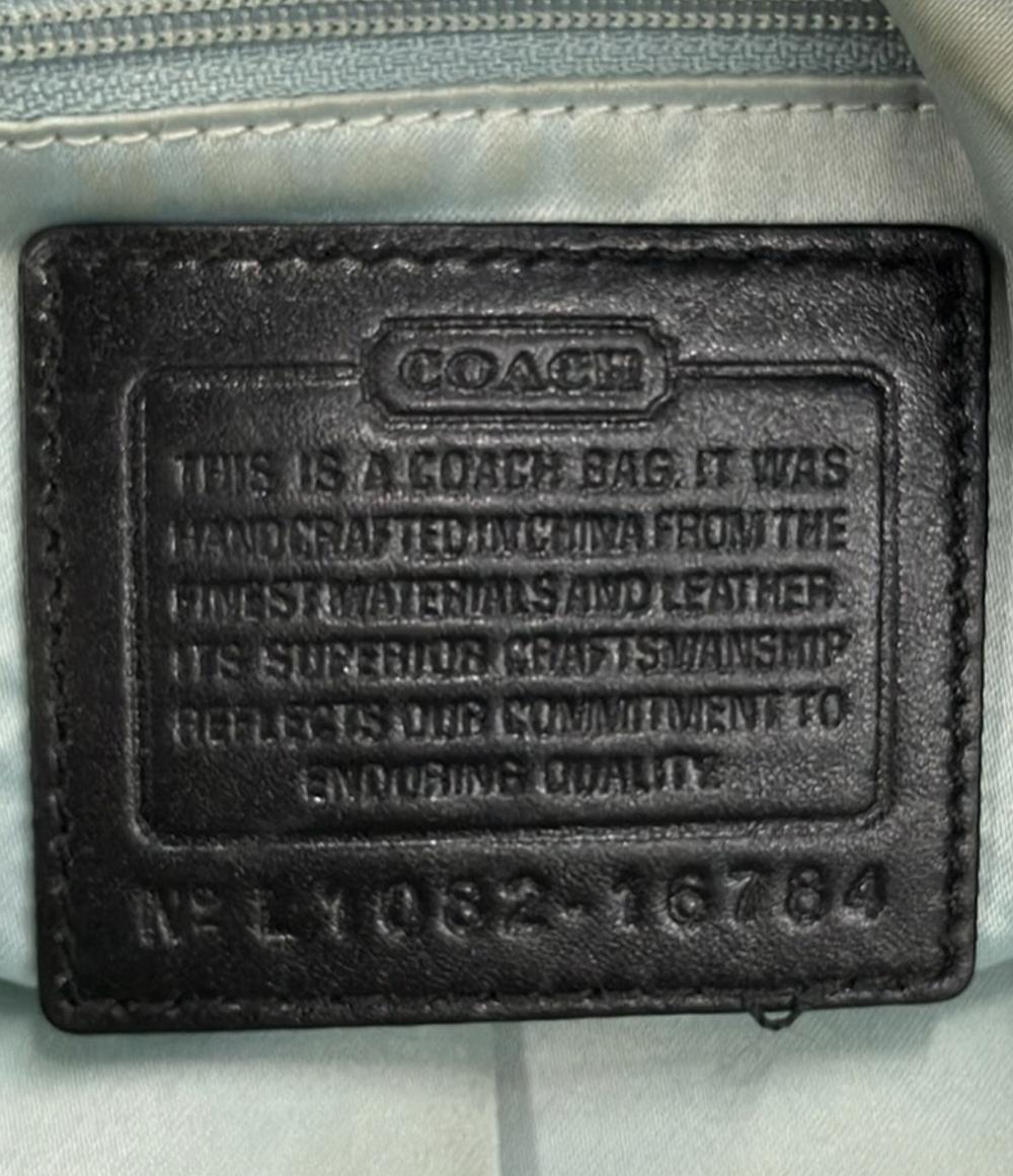 COACH ショルダーバッグ 2WAY 肩掛け 斜め掛け キャンバス オプアート 16784 レディース コーチ