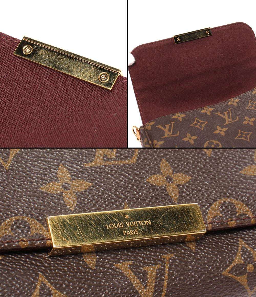 LOUIS VUITTON 2wayショルダーバッグ ハンドバッグ 肩掛け 斜め掛け モノグラム フェイボリットPM M40717 レディース ルイ・ヴィトン