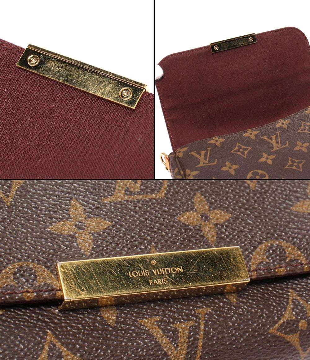 LOUIS VUITTON 2wayショルダーバッグ ハンドバッグ 肩掛け 斜め掛け モノグラム フェイボリットPM M40717 レディース ルイ・ヴィトン