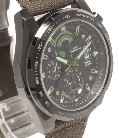 CASIO 腕時計 エディフィス EDIFICE クオーツ ブラック EFR-523PBJ メンズ カシオ