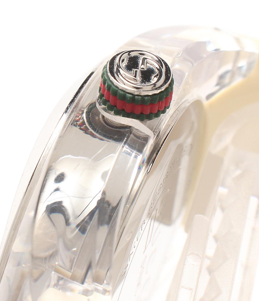 GUCCI 腕時計 シェリーライン SYNC シンク クオーツ シルバー 137.1 メンズ グッチ