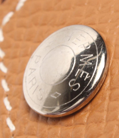 HERMES スマホケース Z刻印 シルバー金具 Hタグ レディース エルメス