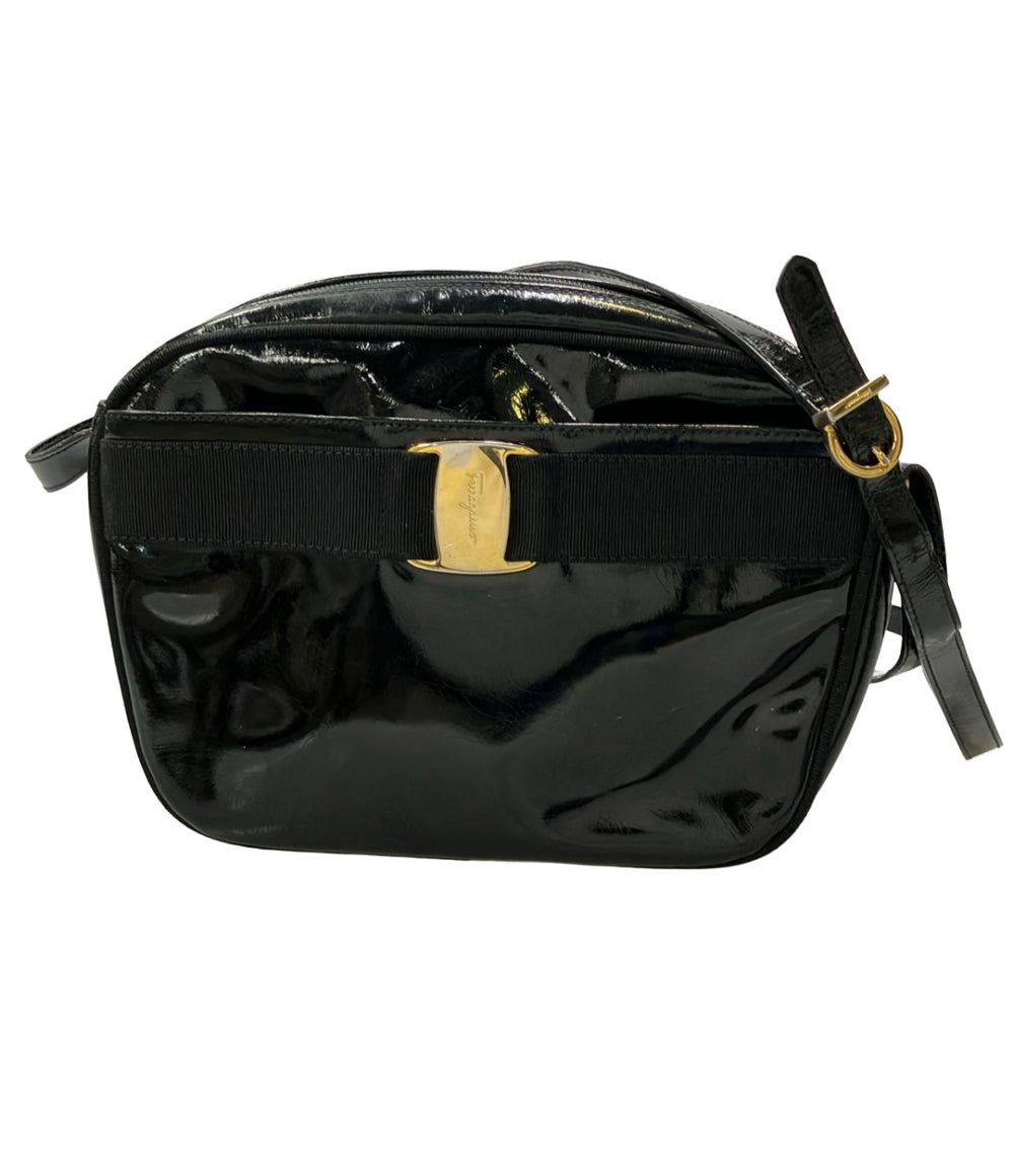 Salvatore Ferragamo ショルダーバッグ 斜め掛け ヴァラ ガンチーニ BA214183 レディース サルヴァトーレフェラガモ