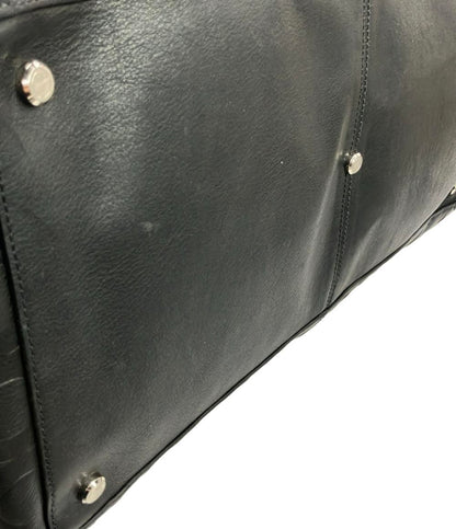 COACH ボストンバッグ ショルダーバッグ 2WAY 斜め掛け レザー オプアート 70254 ユニセックス コーチ