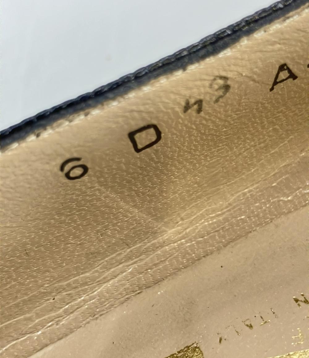 サルヴァトーレフェラガモ パンプス リザード切替 レディース SIZE 6 D (M) Salvatore Ferragamo