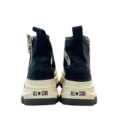 美品 CONVERSE ハイカットスニーカー 厚底 サイドジップ 1SE542 レディース SIZE 22.5 (S) コンバース