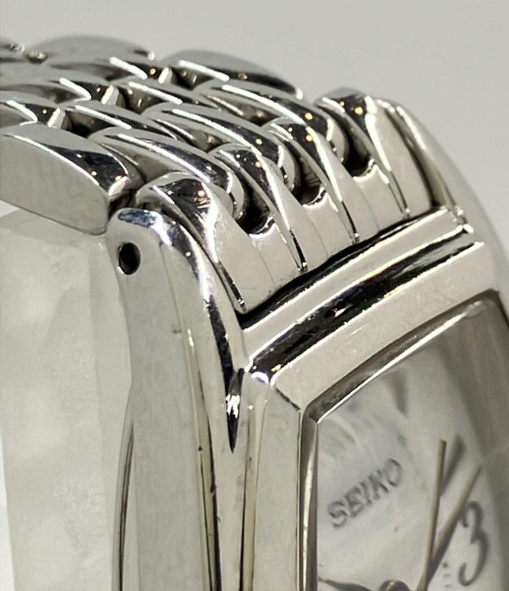 SEIKO 腕時計 エクセリーヌ ソーラー ホワイト V117-0AS0 レディース セイコー