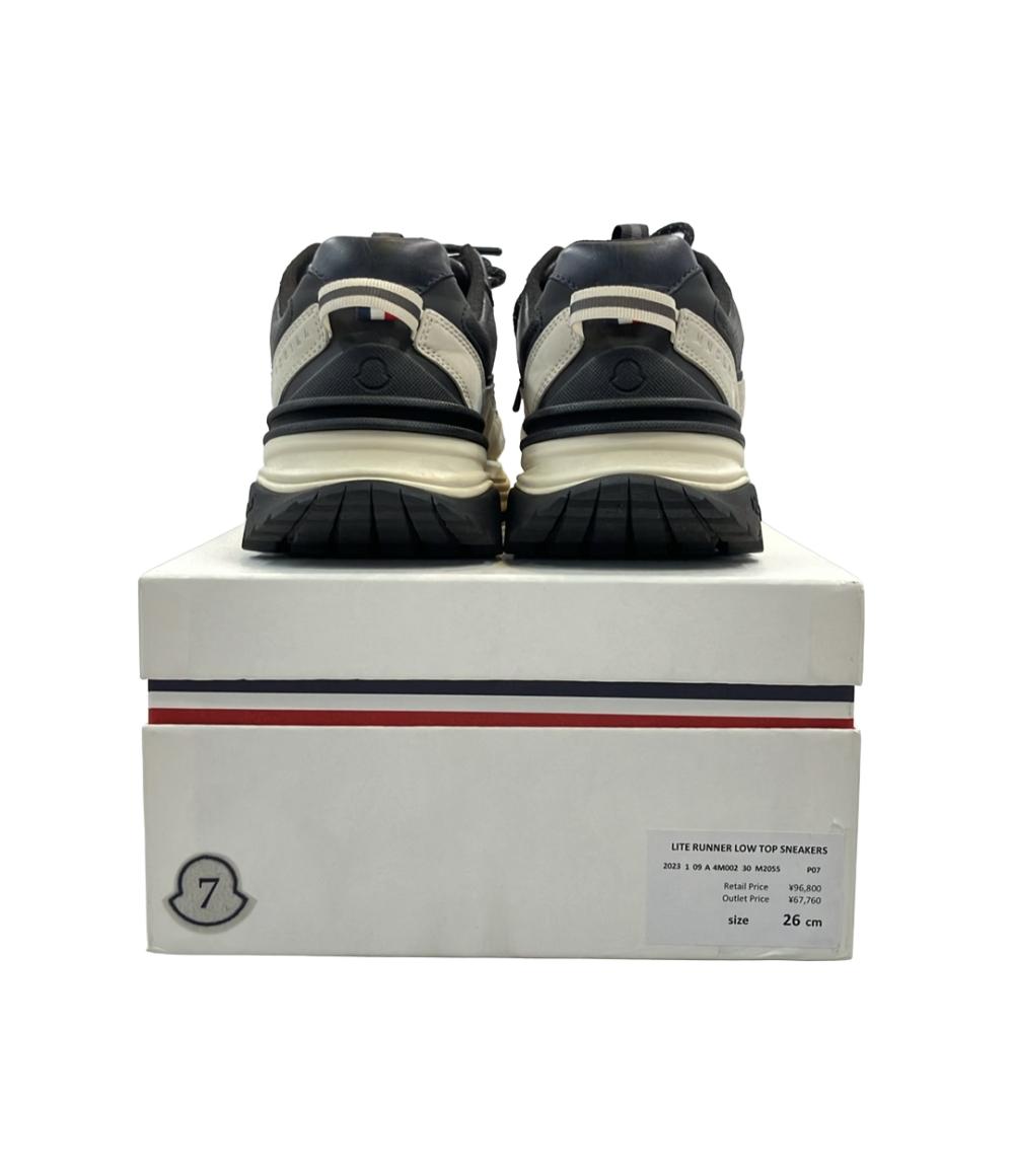 MONCLER ローカットスニーカー LITE RUNNER メンズ SIZE 41 (26cm) モンクレール
