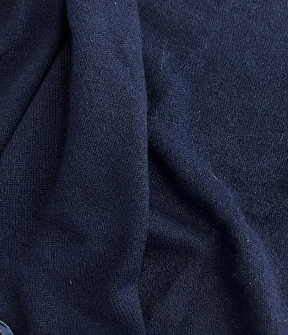 ゼン 長袖フリンジカーディガン カシミヤ レディース THEN