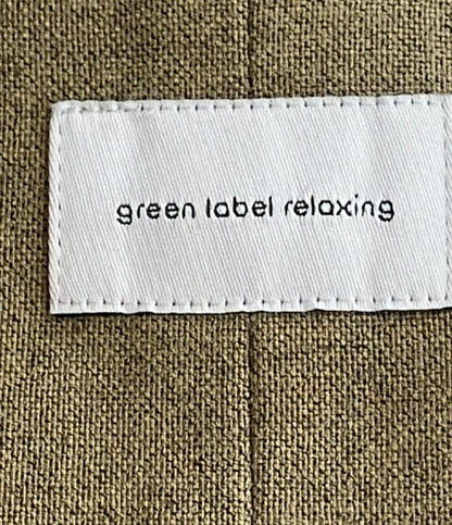 美品 グリーンレーベルリラクシング スラブオックスベスト レディース green label relaxing