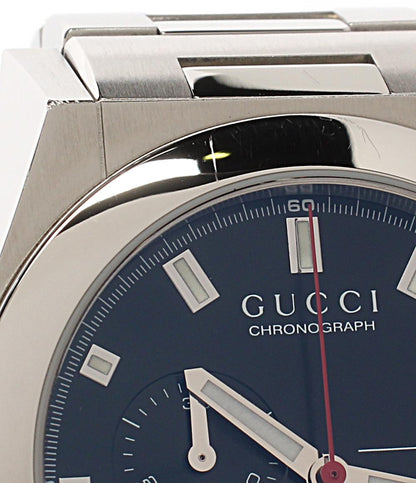 GUCCI 腕時計 パンテオン クオーツ ブラック 115.2 メンズ グッチ