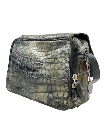 JRA ショルダーバッグ 斜め掛け クロコダイル レディース ジェイアールエイ