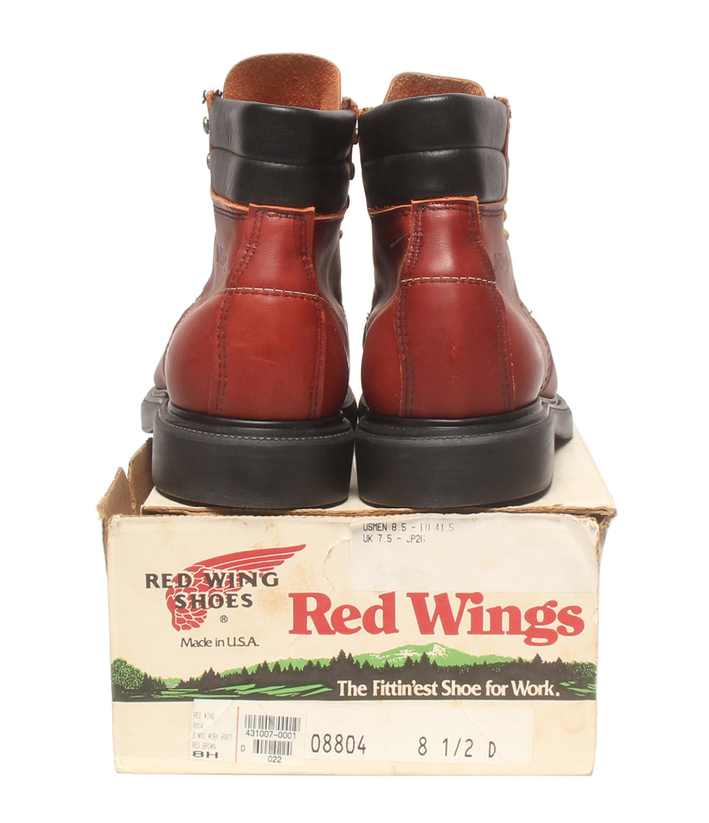 RED WING ブーツ スーパーソール モックトゥ メンズ SIZE 8 1/2 レッドウィング
