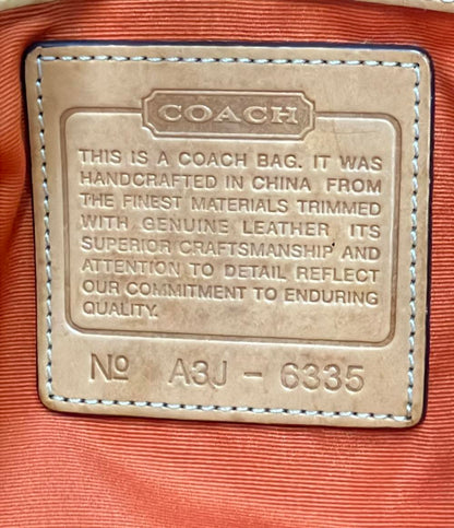 COACH トートバッグ シグネチャー 6335 レディース コーチ