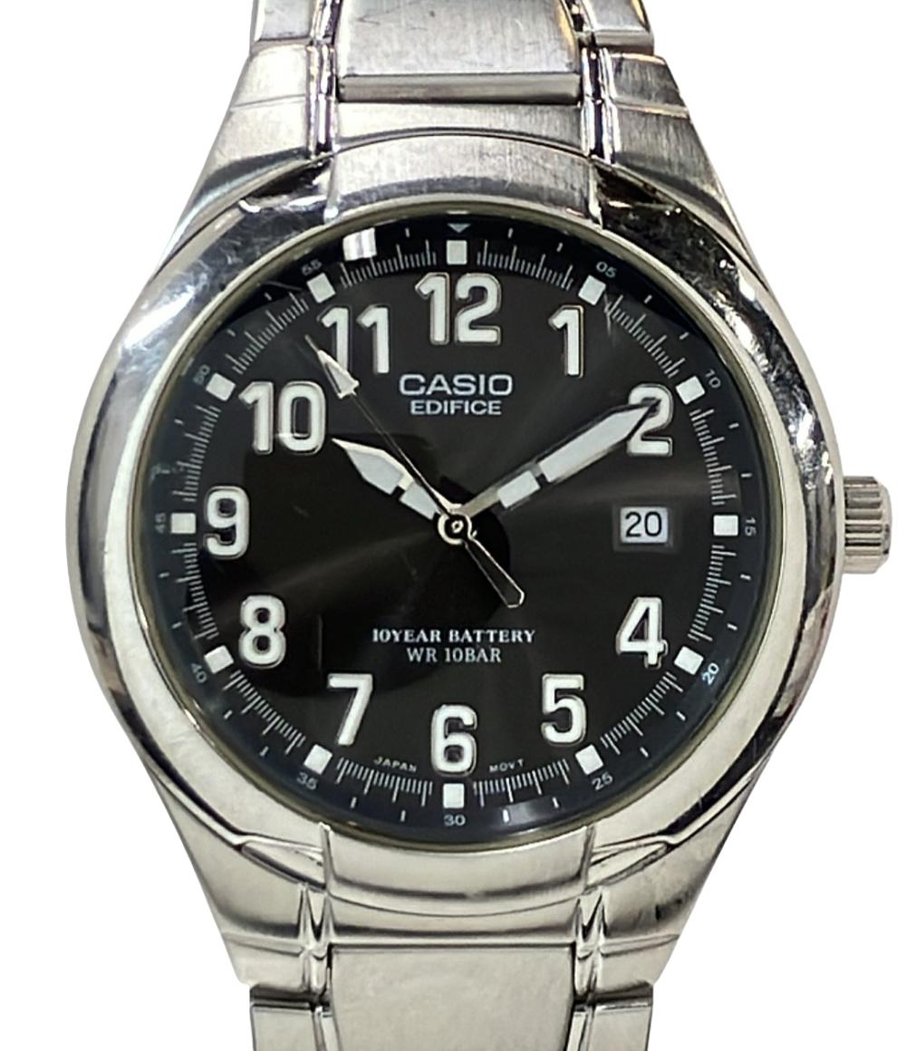 CASIO 腕時計 EDIFICE エディフィス クオーツ ブラック EF-109 メンズ カシオ