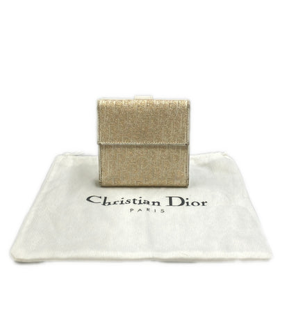 Christian Dior 二つ折り財布 トロッター レディース クリスチャンディオール