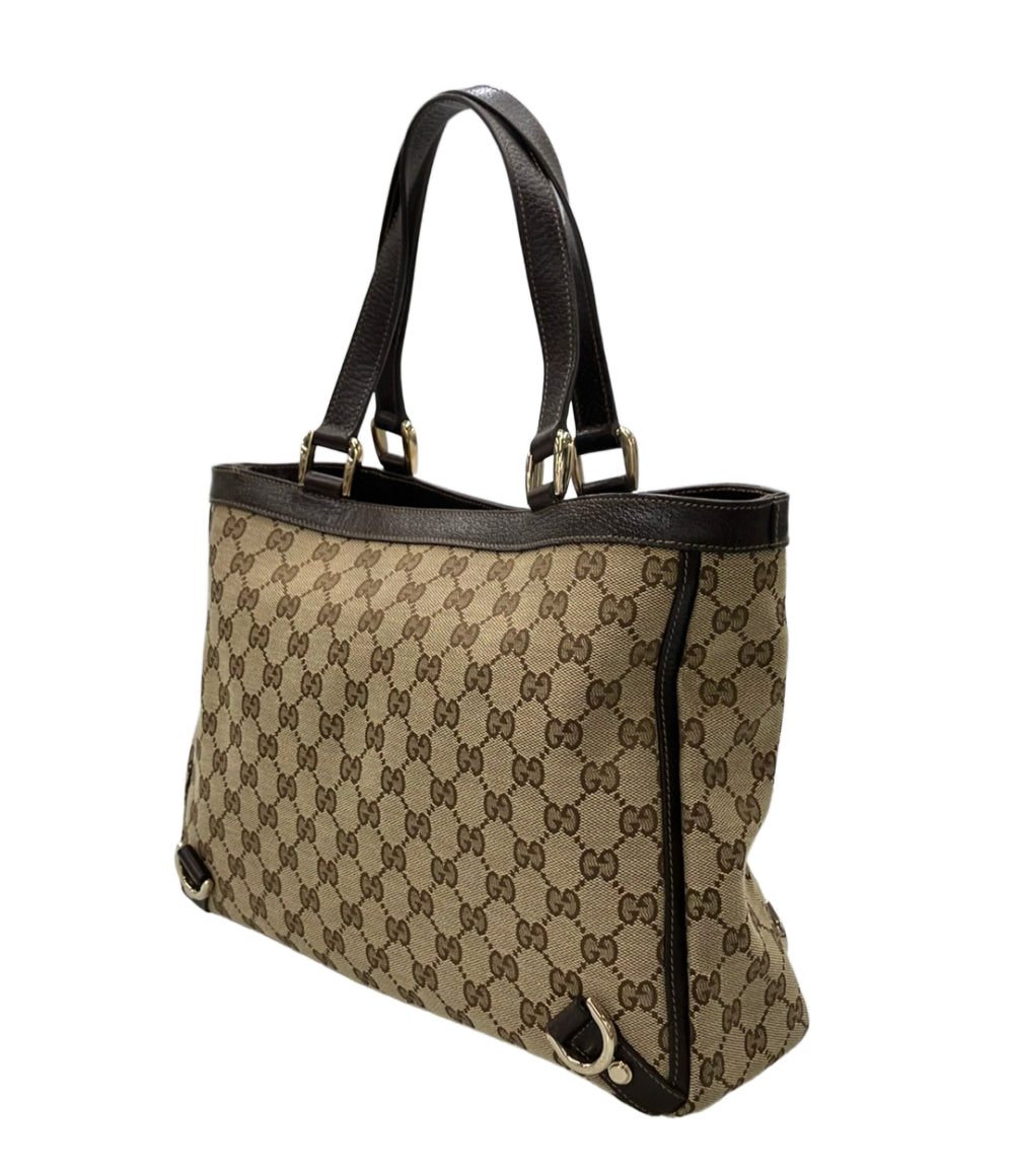 美品 GUCCI トートバッグ GGキャンバス 170004 493492 レディース グッチ