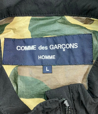 美品 COMME des GARCONS HOMME ナイロンベスト 裏地迷彩柄 HM-V001 メンズ SIZE L コムデギャルソンオム