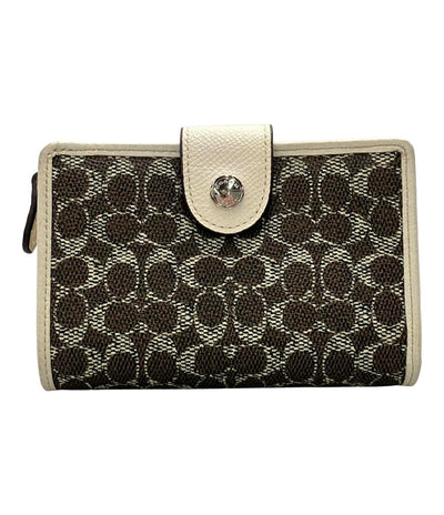 コーチ 二つ折り財布 ミニシグネチャー レディース COACH
