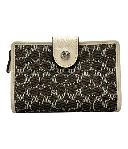 コーチ 二つ折り財布 ミニシグネチャー レディース COACH