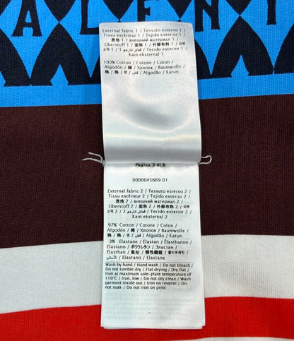 VALENTINO クロップパーカー ロゴ WB3MF12F6P0 レディース SIZE M ヴァレンティノ