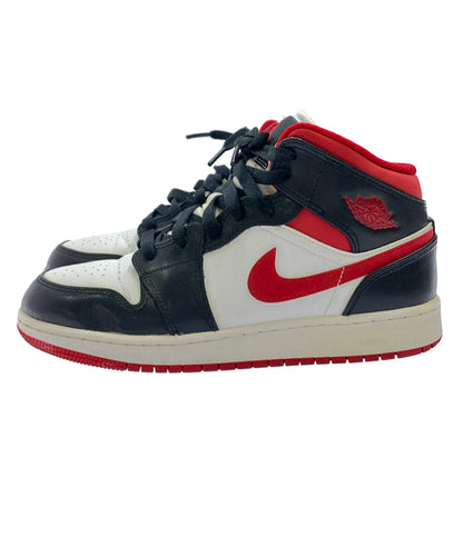 NIKE ハイカットスニーカー エアジョーダン1 ミッド DJ4695-122 レディース SIZE 24.0 ナイキ
