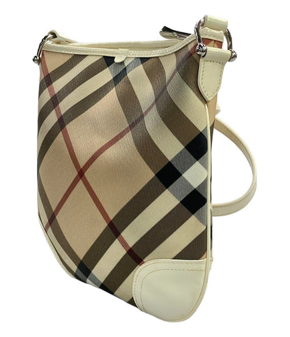 BURBERRY ショルダーバッグ 斜め掛け ノバチェック レディース バーバリー
