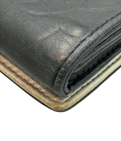 CHANEL 二つ折り財布 シルバー金具 カメリア レディース シャネル