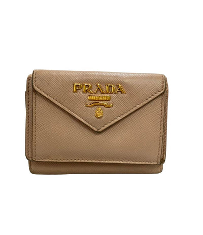 PRADA 三つ折り財布 レザー レディース プラダ