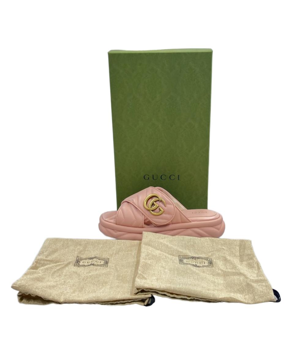 グッチ スライドサンダル GGマーモント レディース SIZE 37 (L) GUCCI