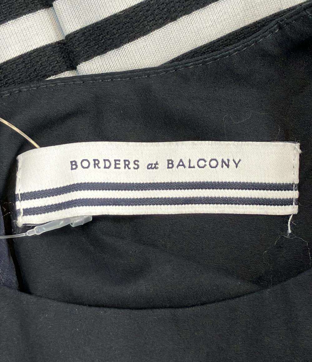 ボーダーズ アット バルコニー ノースリーブワンピース レディース SIZE 38 (S) BORDERS at BALCONY