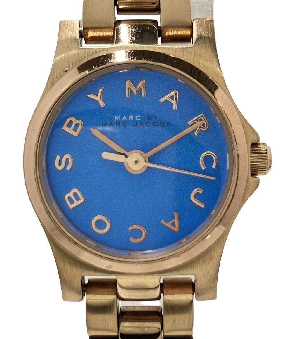 MARC BY MARC JACOBS 腕時計 クオーツ ブルー MBM3204 レディース マークバイマークジェイコブス