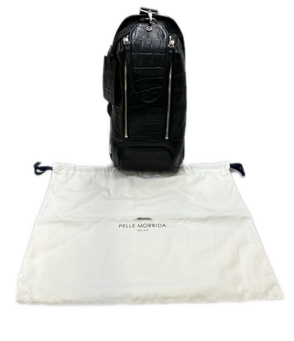 美品 PELLE MORBIDA ボディバッグ Maiden Voyage メイデン ボヤージュ メンズ ペッレモルビダ