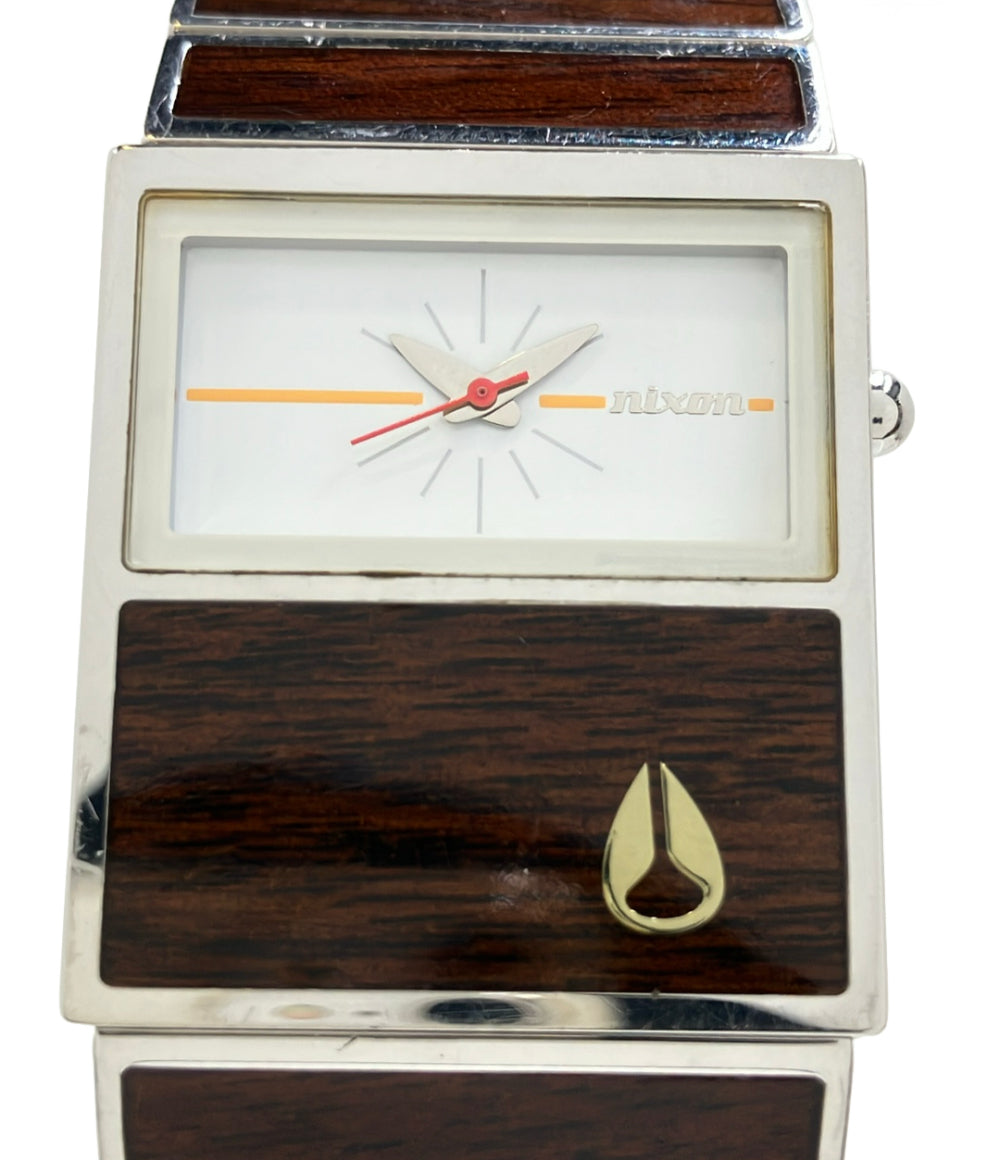 NIXON 腕時計 クオーツ ホワイト メンズ ニクソン