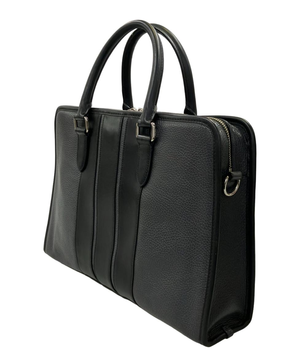 美品 COACH コーチ ブリーフケース ビジネスバッグ メトロポリタン